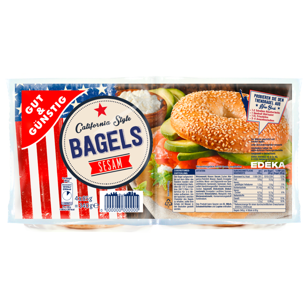 Bagels Sesam | EDEKA