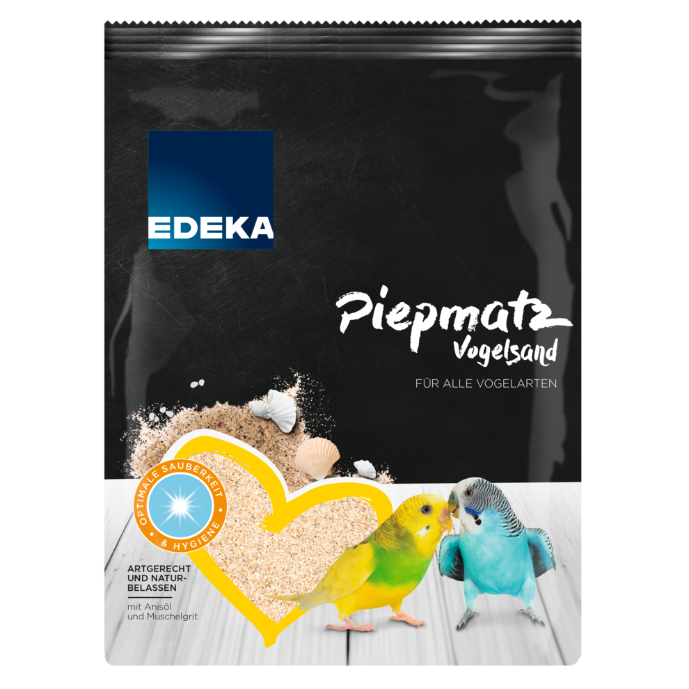 Piepmatz Vogelsand für alle Vogelarten
