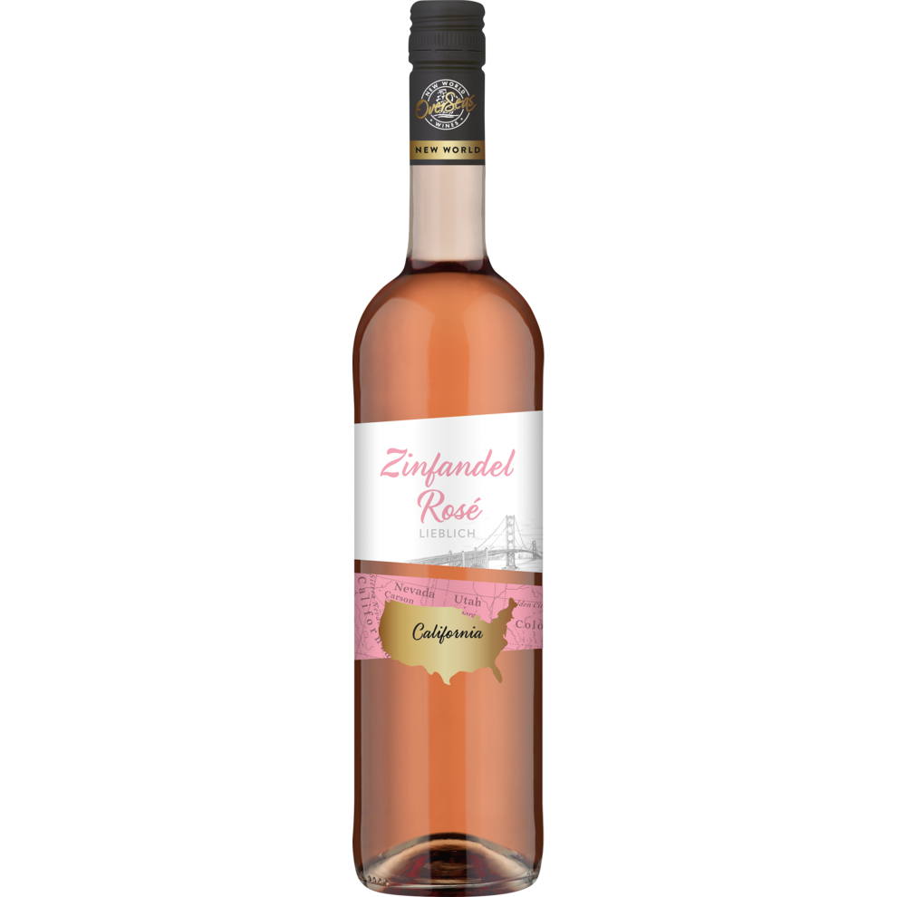 Zinfandel medium-sweet Kalifornien rosé
