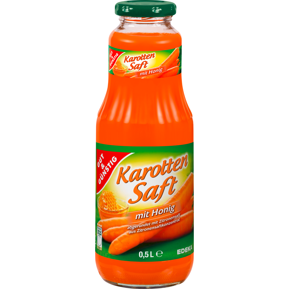 Karottensaft mit Honig