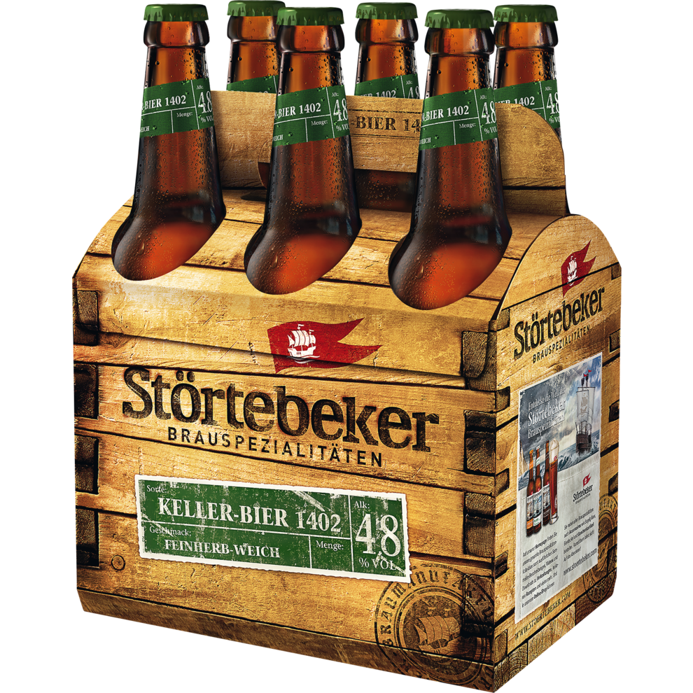 Bio Keller-Bier 1402 - 6-Pack