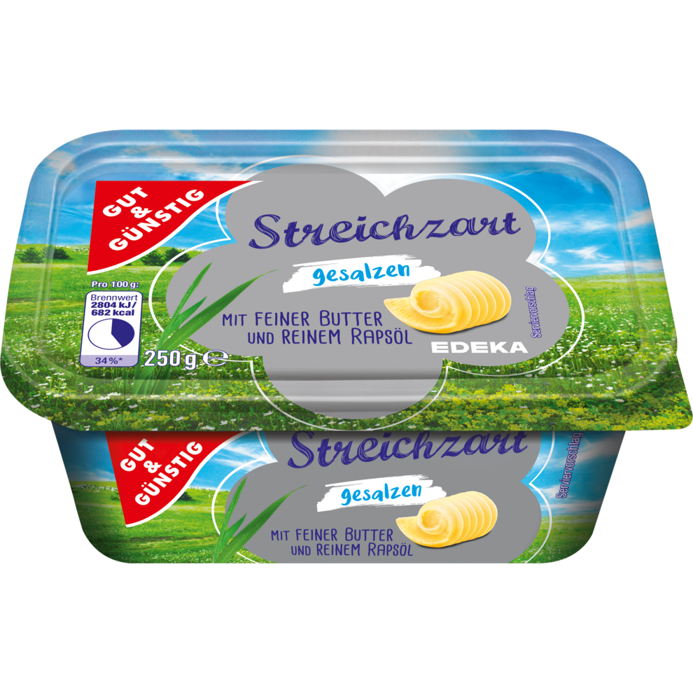 Streichzart gesalzen