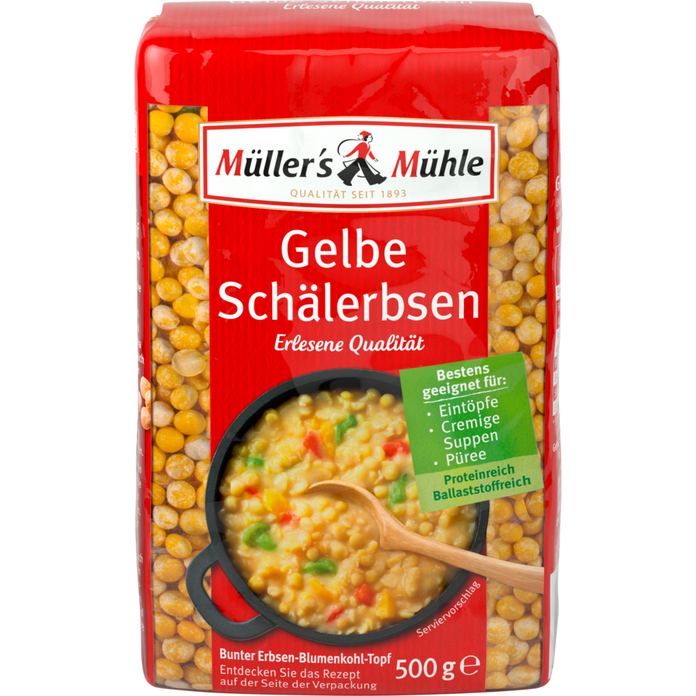 Gelbe Schälerbsen