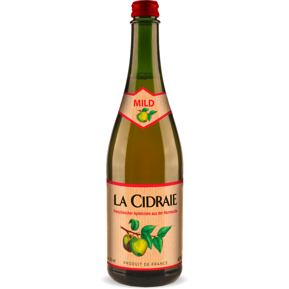 La Cidraie lieblich -  Französischer Apfelcidre aus der Normandie