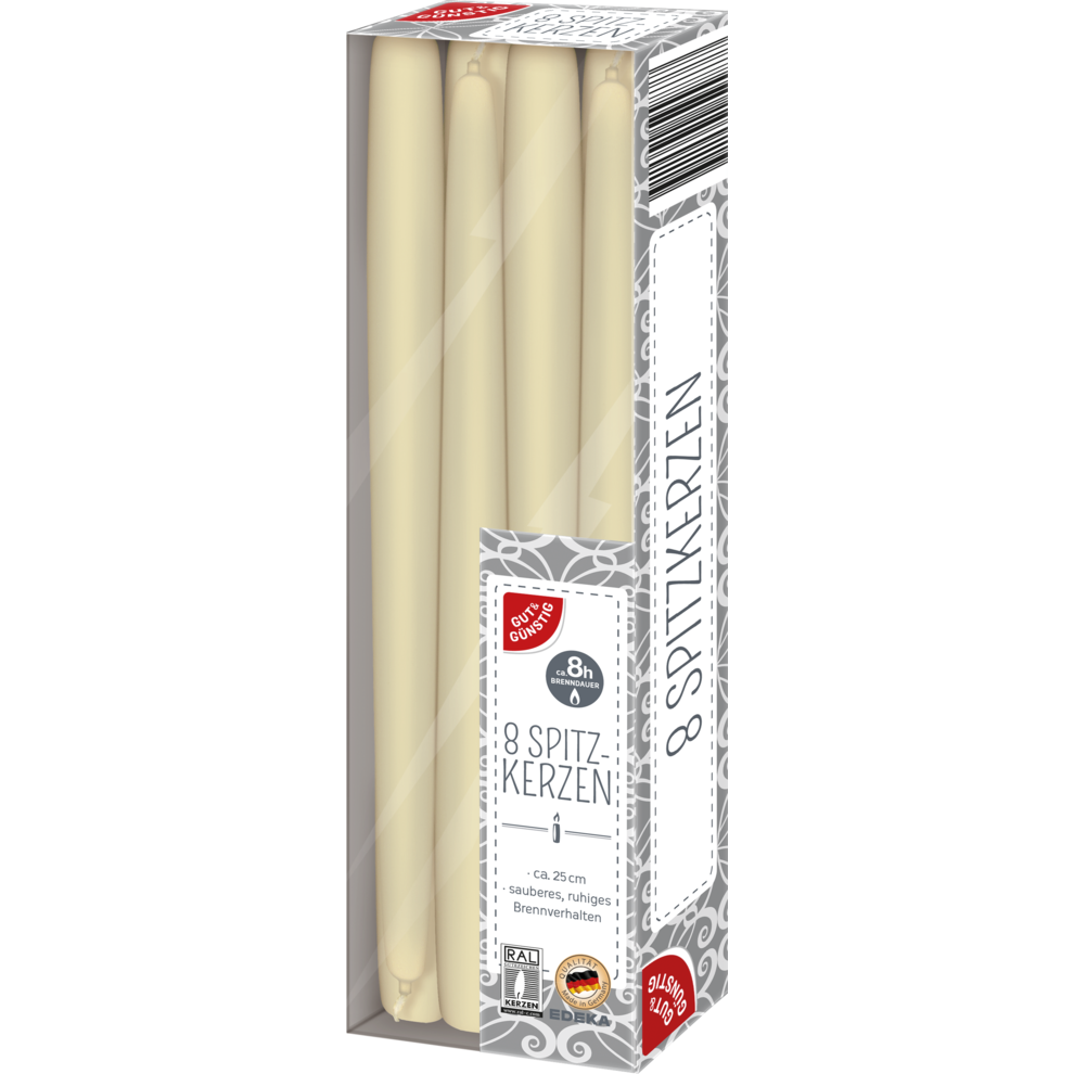 Spitzkerzen creme