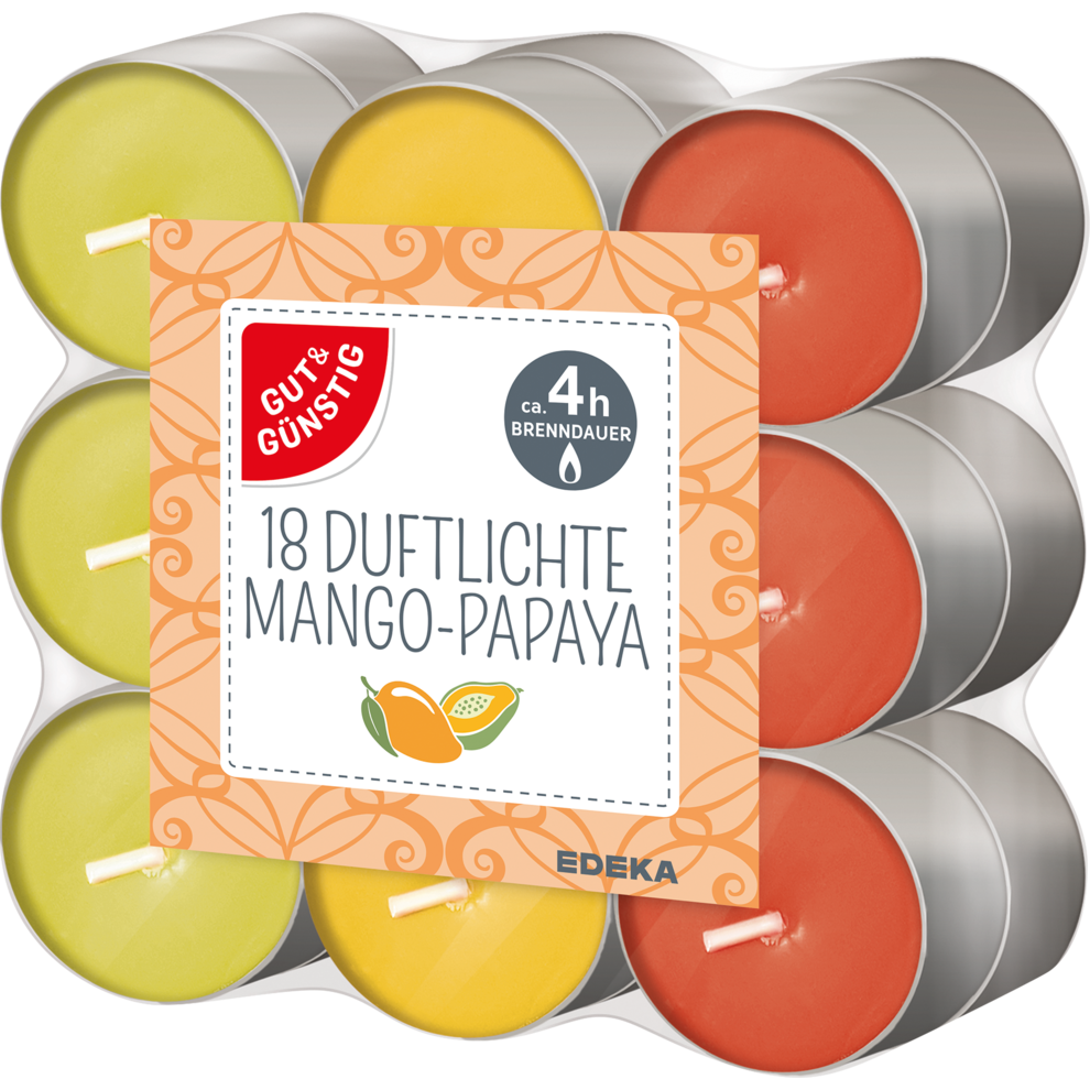 Duftlichte Mango-Papaya