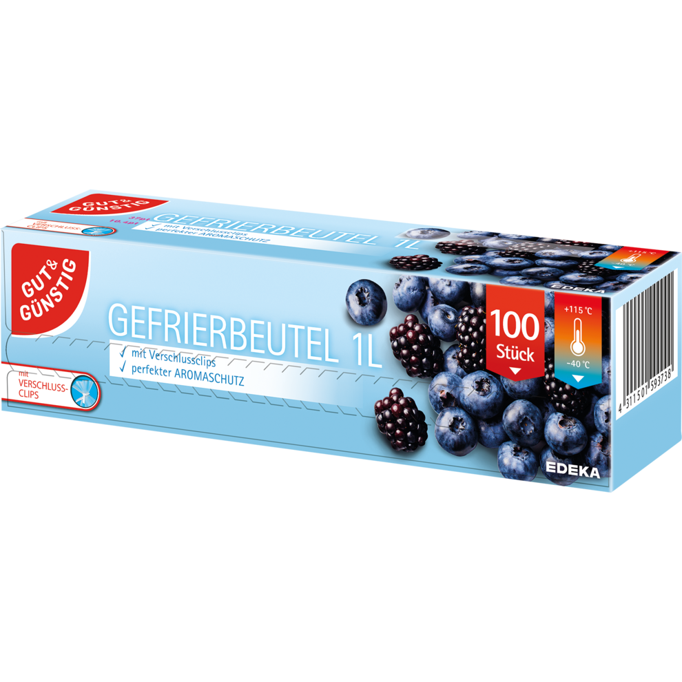 Gefrierbeutel 1 Liter