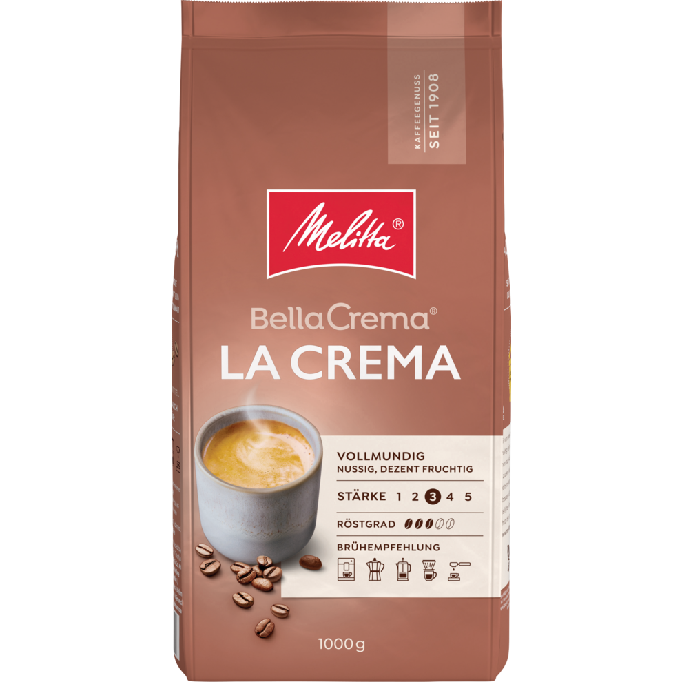 BellaCrema laCrema ganze Bohne