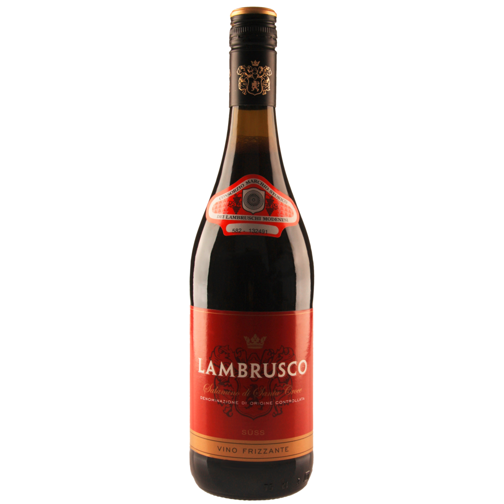 Lambrusco Vino Frizzante Salamino di Santa Croce DOC rot