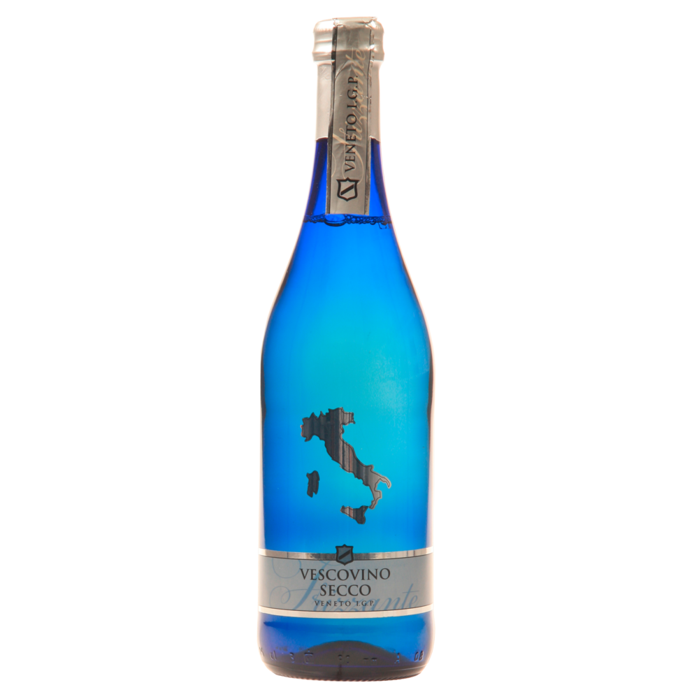 Frizzante Secco Veneto Blauglasflasche IGT weiß