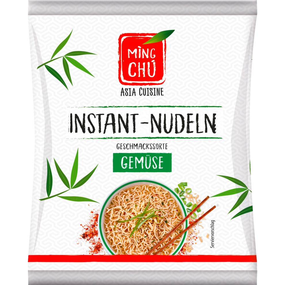 Instant-Nudeln Gemüse