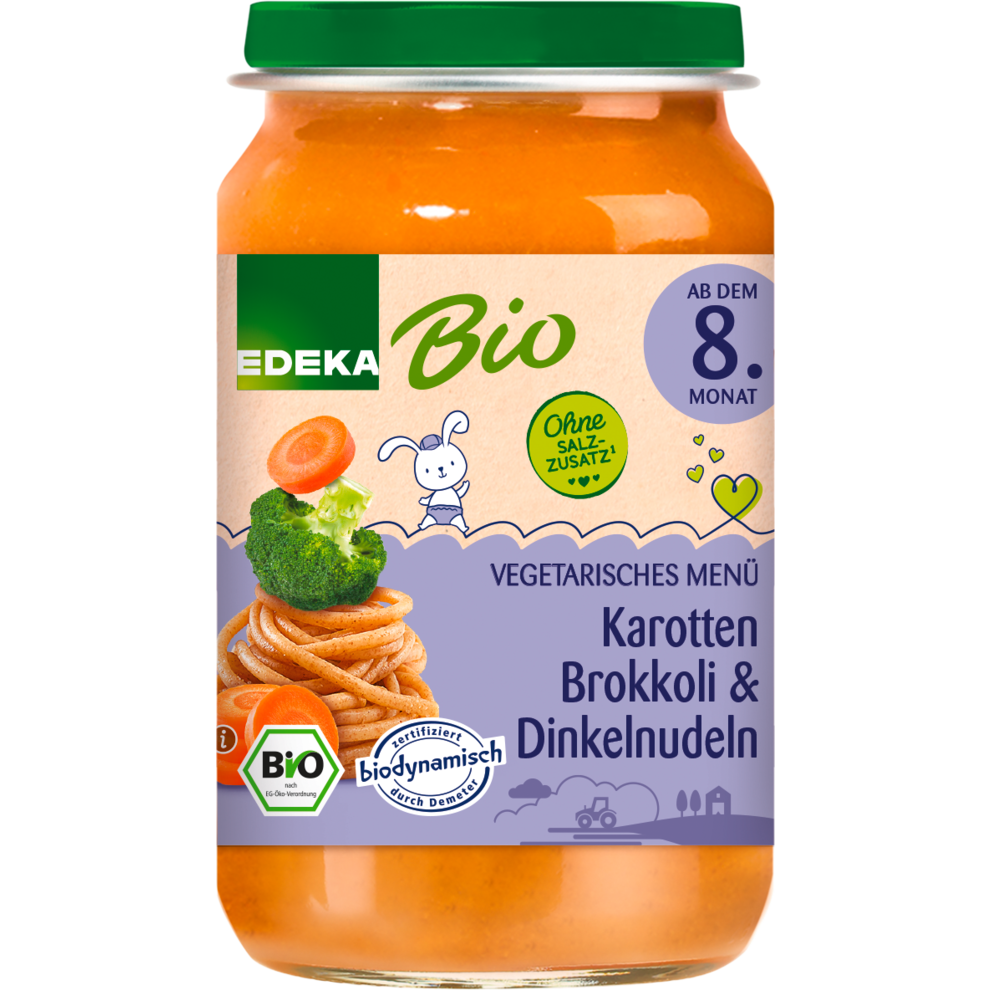 Karotten Brokkoli & Dinkelnudeln