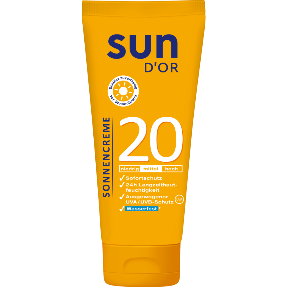 Sonnencreme LSF 20 mittel