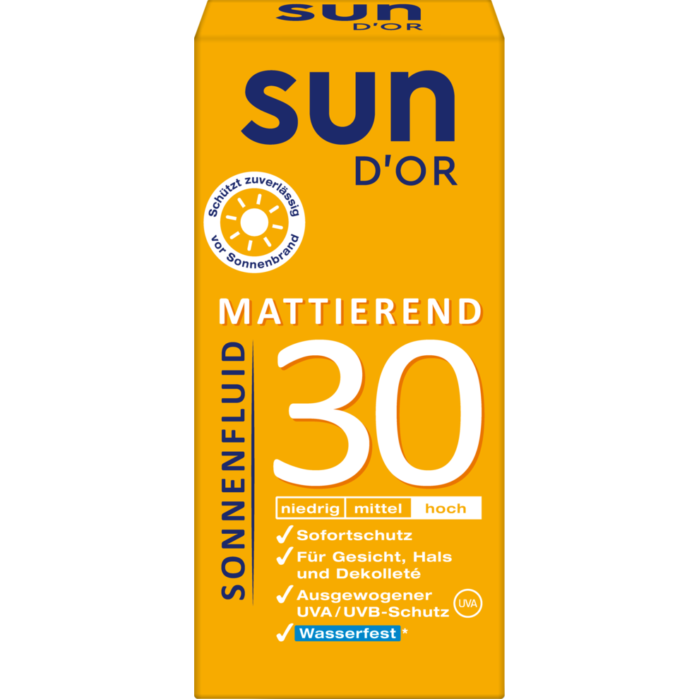 Mattierendes Sonnenfluid LSF 30 hoch