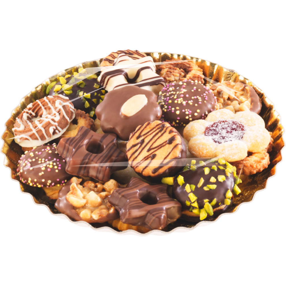 Weihnachtsgebäck im Teller