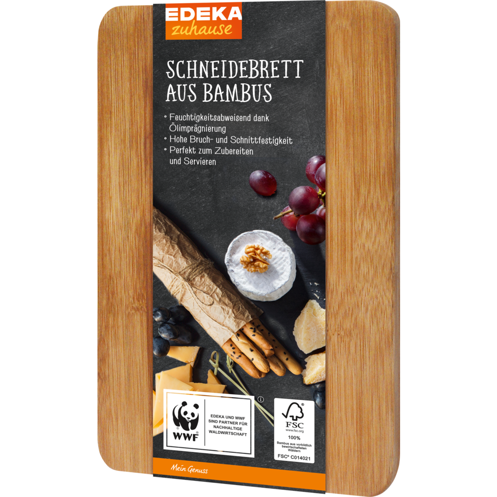 Schneidebrett aus Bambus klein