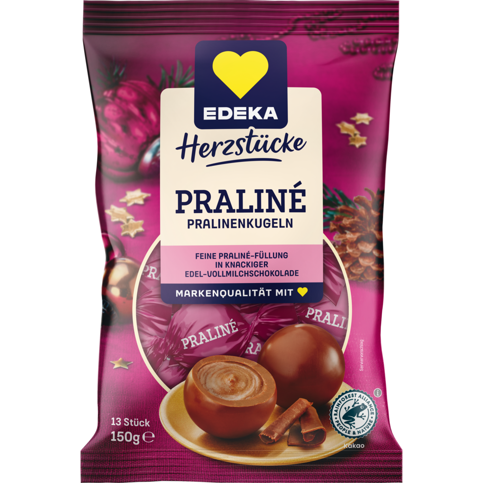 Weihnachtskugeln Noisette
