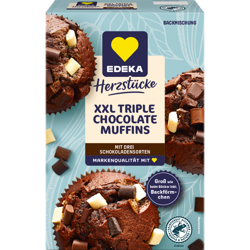 Backmischung Muffin Triple Choc