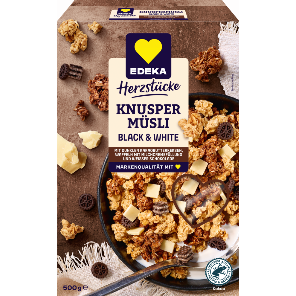 Knuspermüsli Black & White
