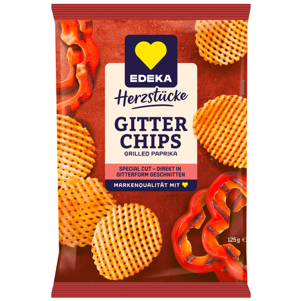 Gitterchips Grilled Paprika