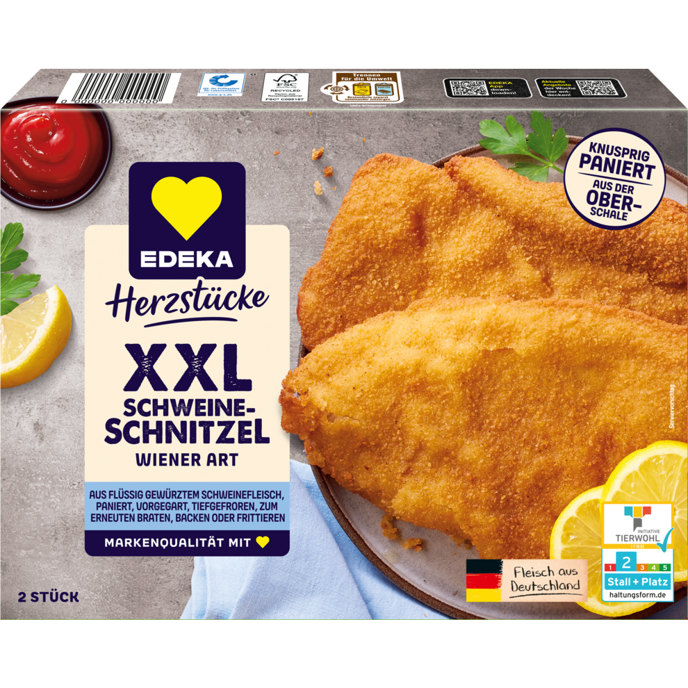 XXL-Schweineschnitzel