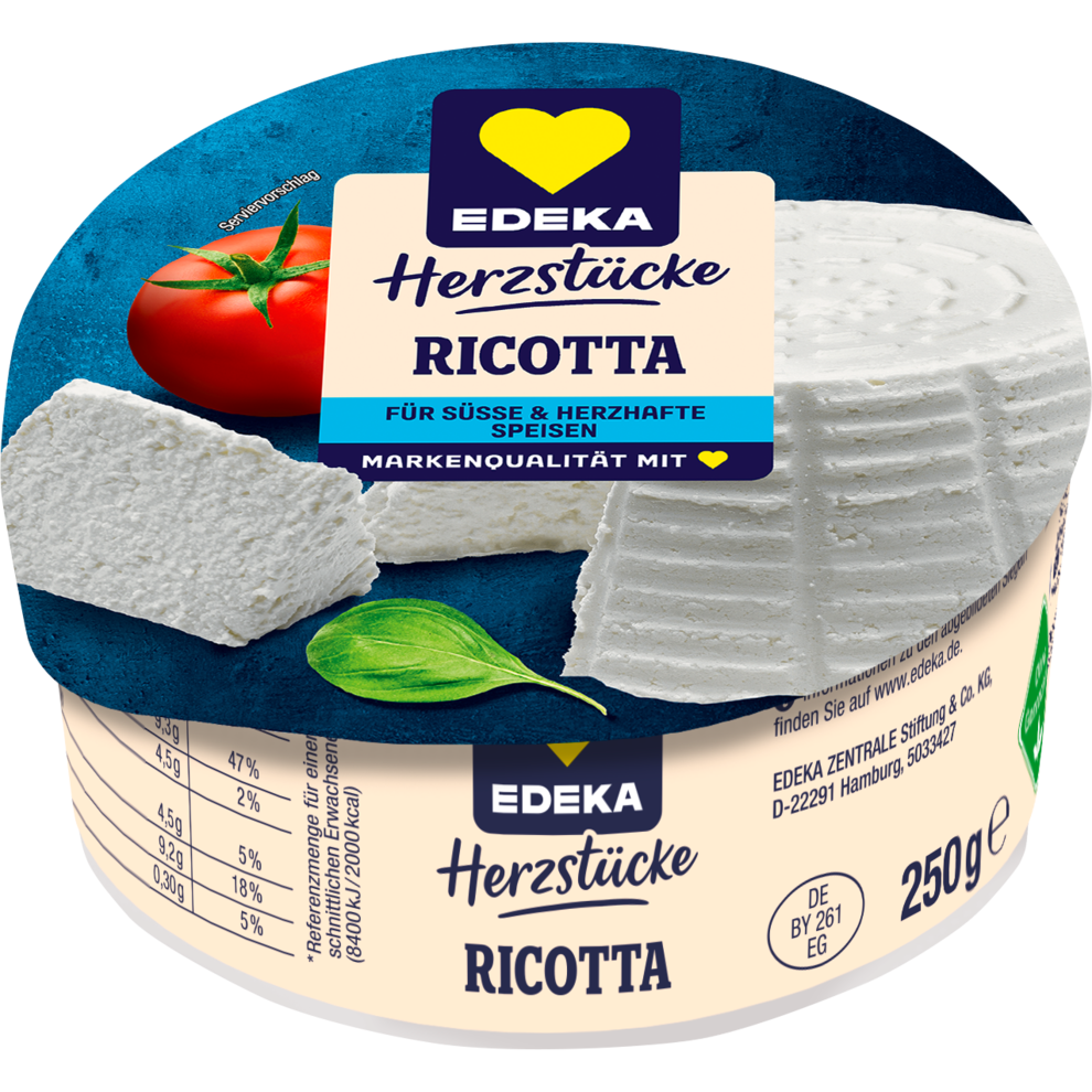 Ricotta 45 % Fett i. Tr.