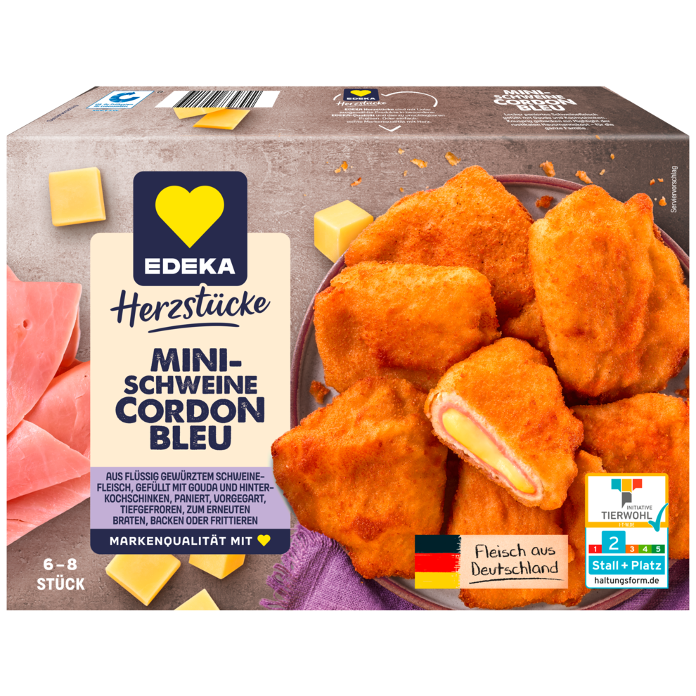 Mini Cordon Bleu vom Schwein
