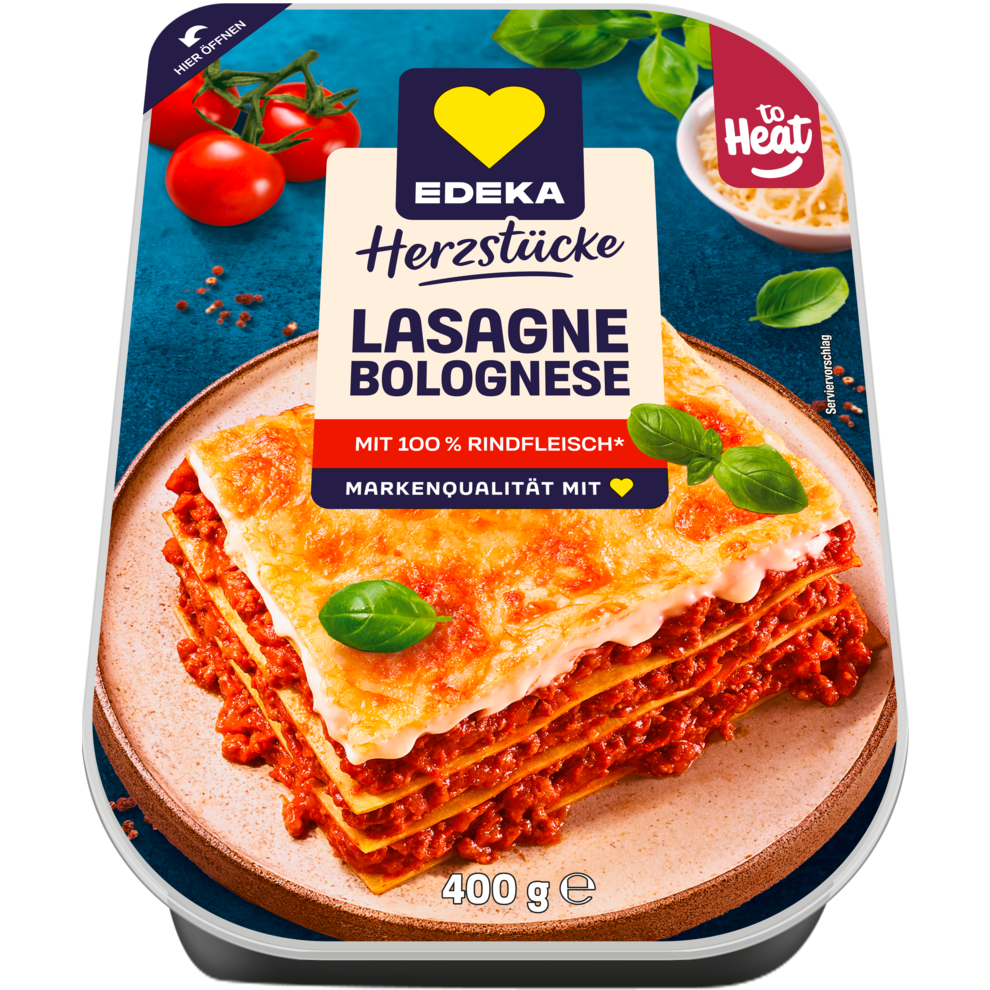 Lasagne Bolognese Rindfleisch