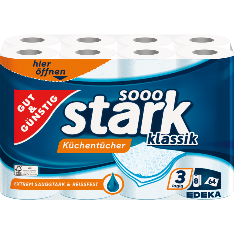 Küchentücher klassik 8er