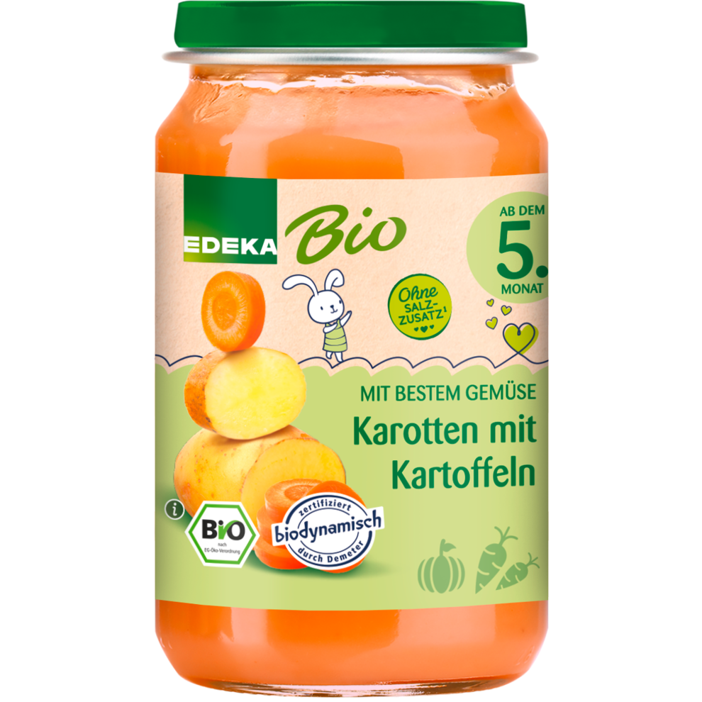 Karotten mit Kartoffeln