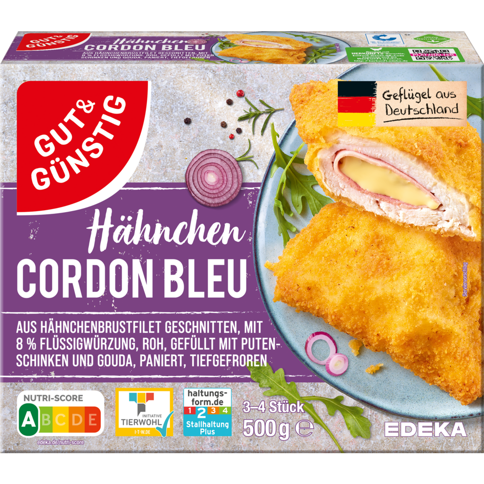 Hähnchen-Cordon-Bleu