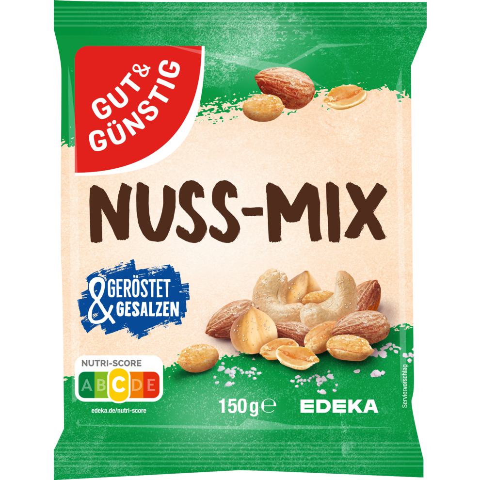 Nuss-Mix, geröstet & gesalzen