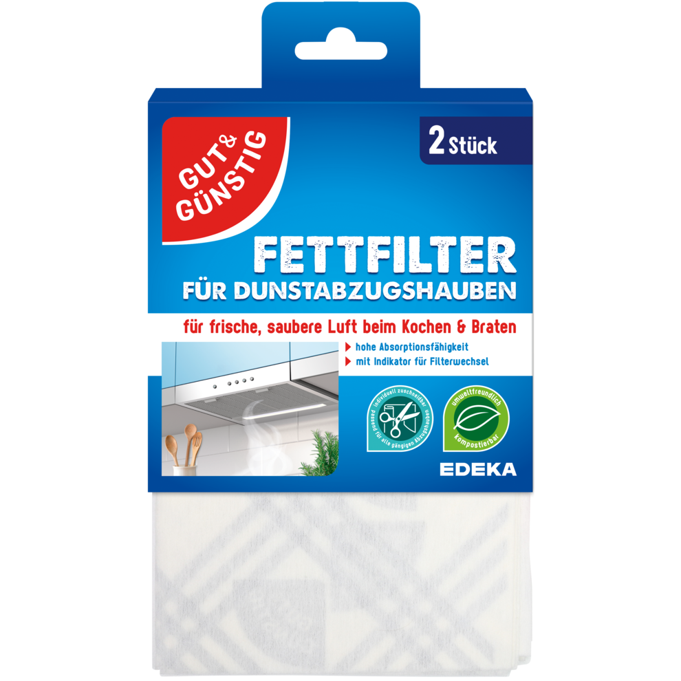 Flach Dunstfilter