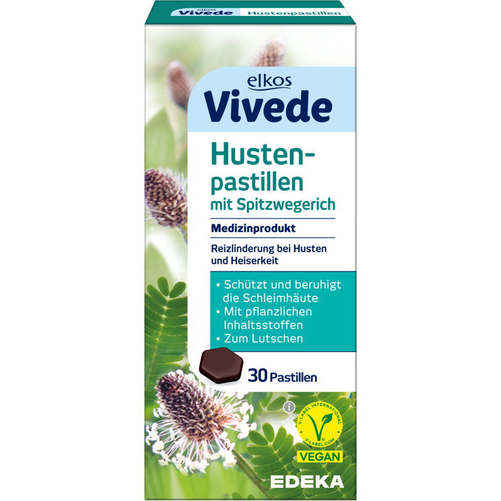Hustenpastillen mit Spitzwegerich