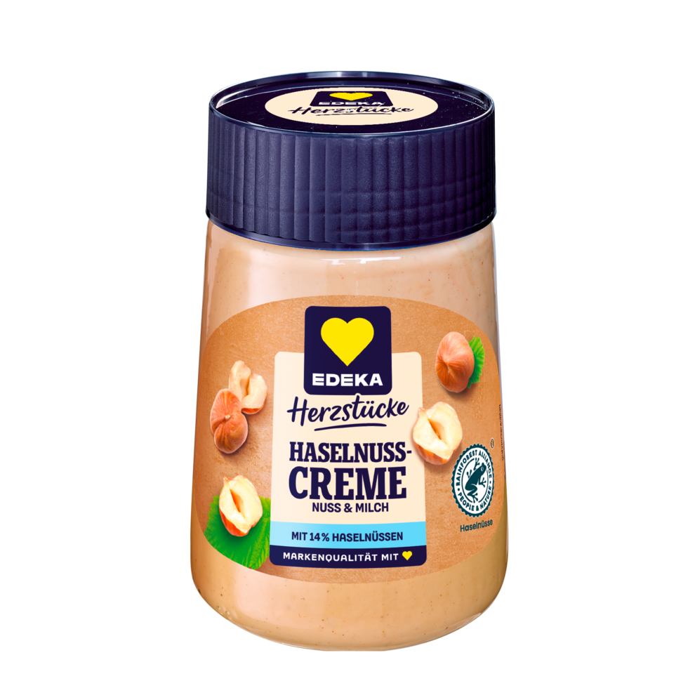 Haselnuss-Milch Creme