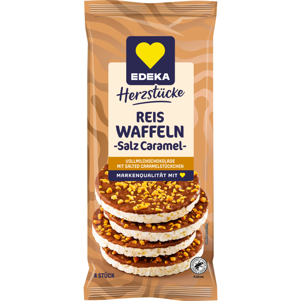 Reiswaffeln Karamel