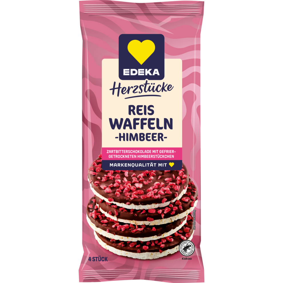 Reiswaffeln Himbeere