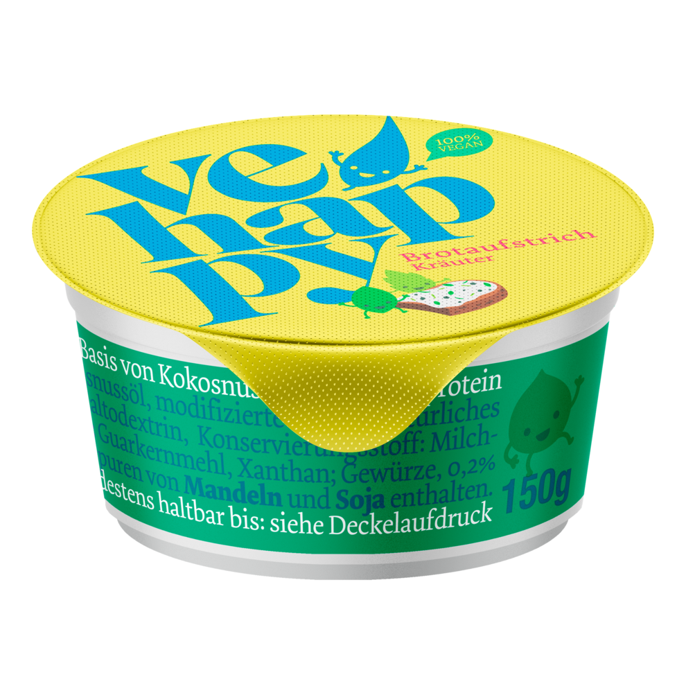 Veganer Brotaufstrich Kräuter
