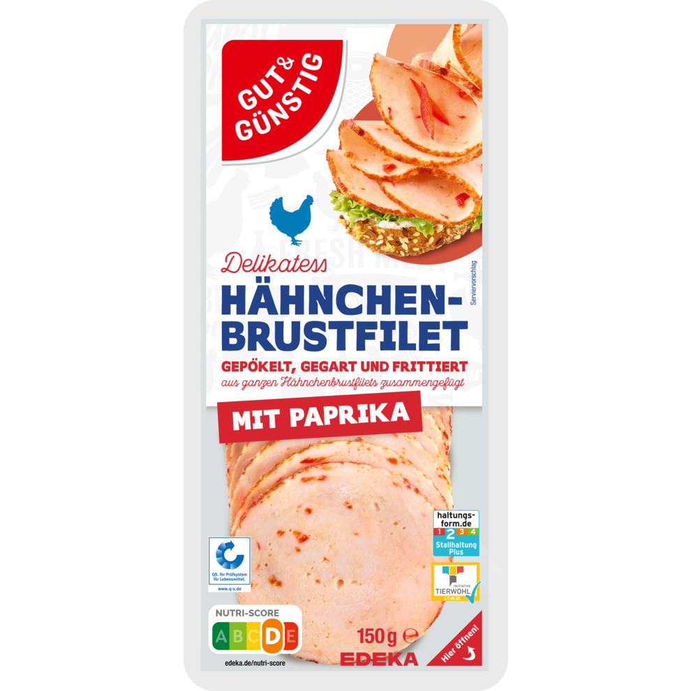 Hähnchenbrustfilet mit Paprika