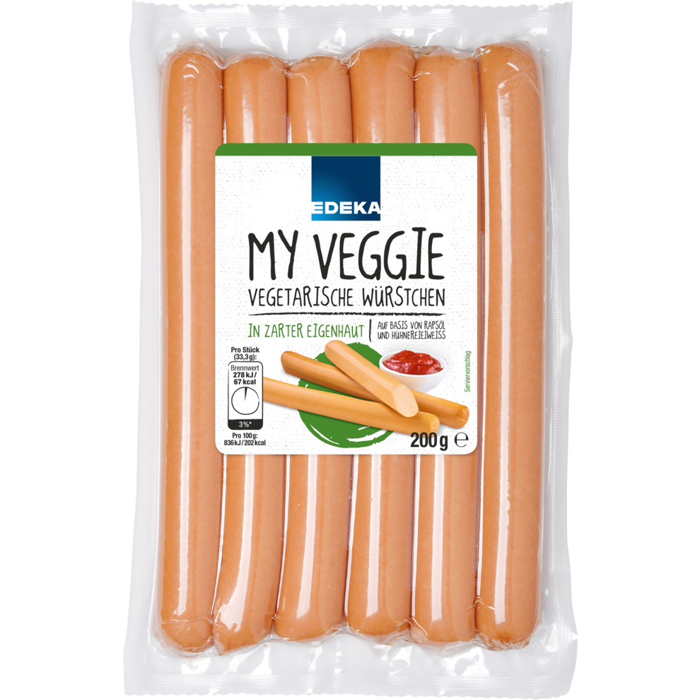 Vegetarische Würstchen