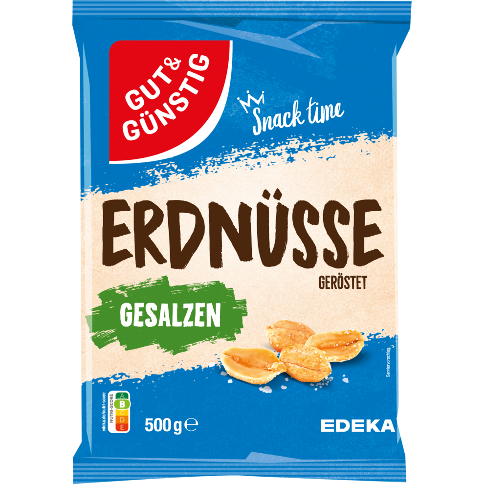 Erdnusskerne, geröstet & gesalzen