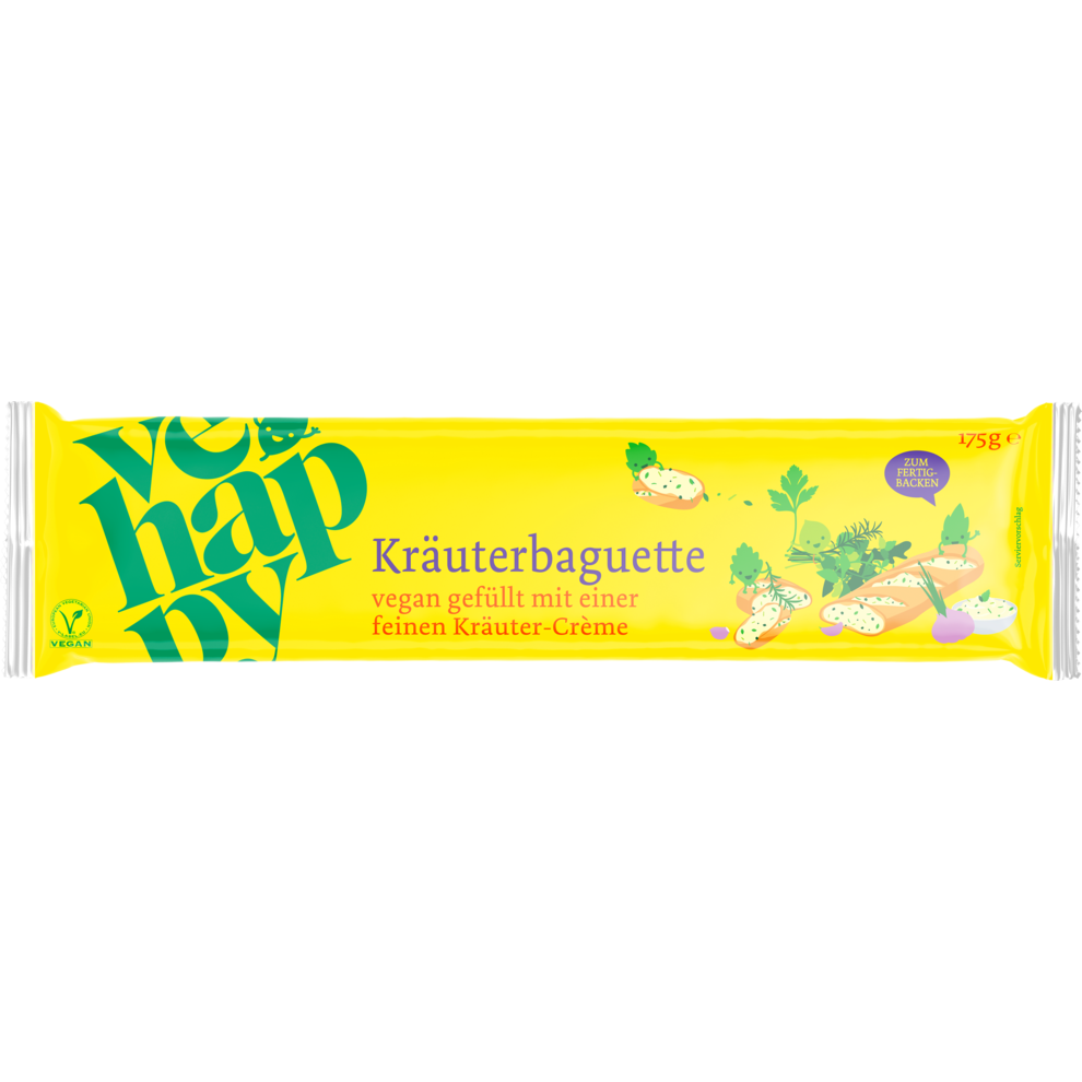 veganes Kräuterbaguette