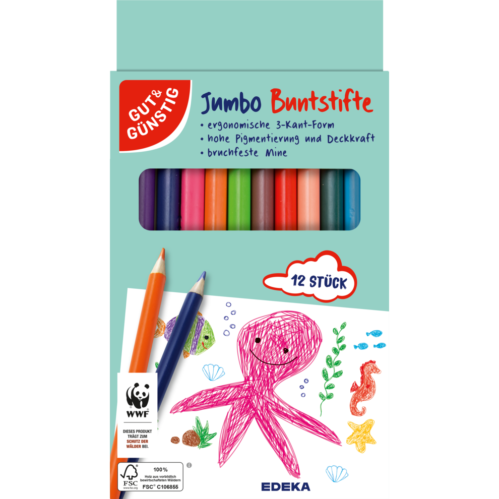 Jumbo Buntstifte