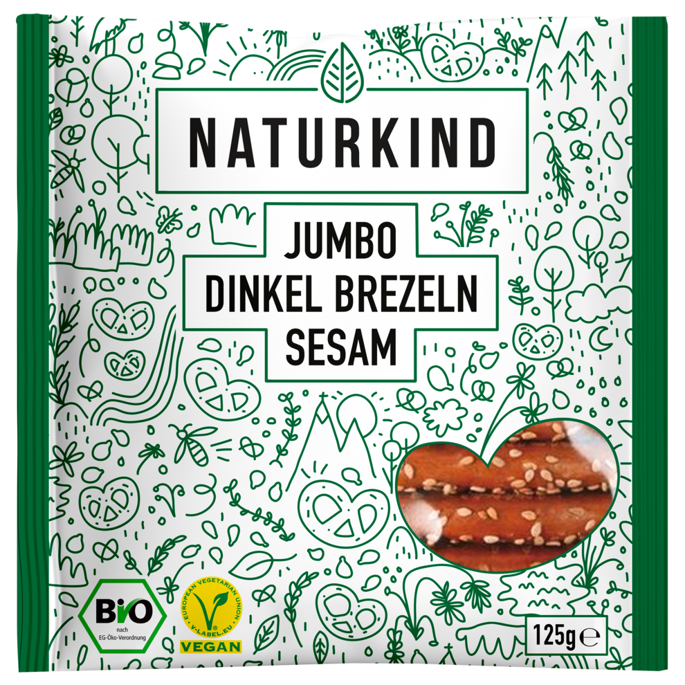 Dinkelbrezeln Sesam