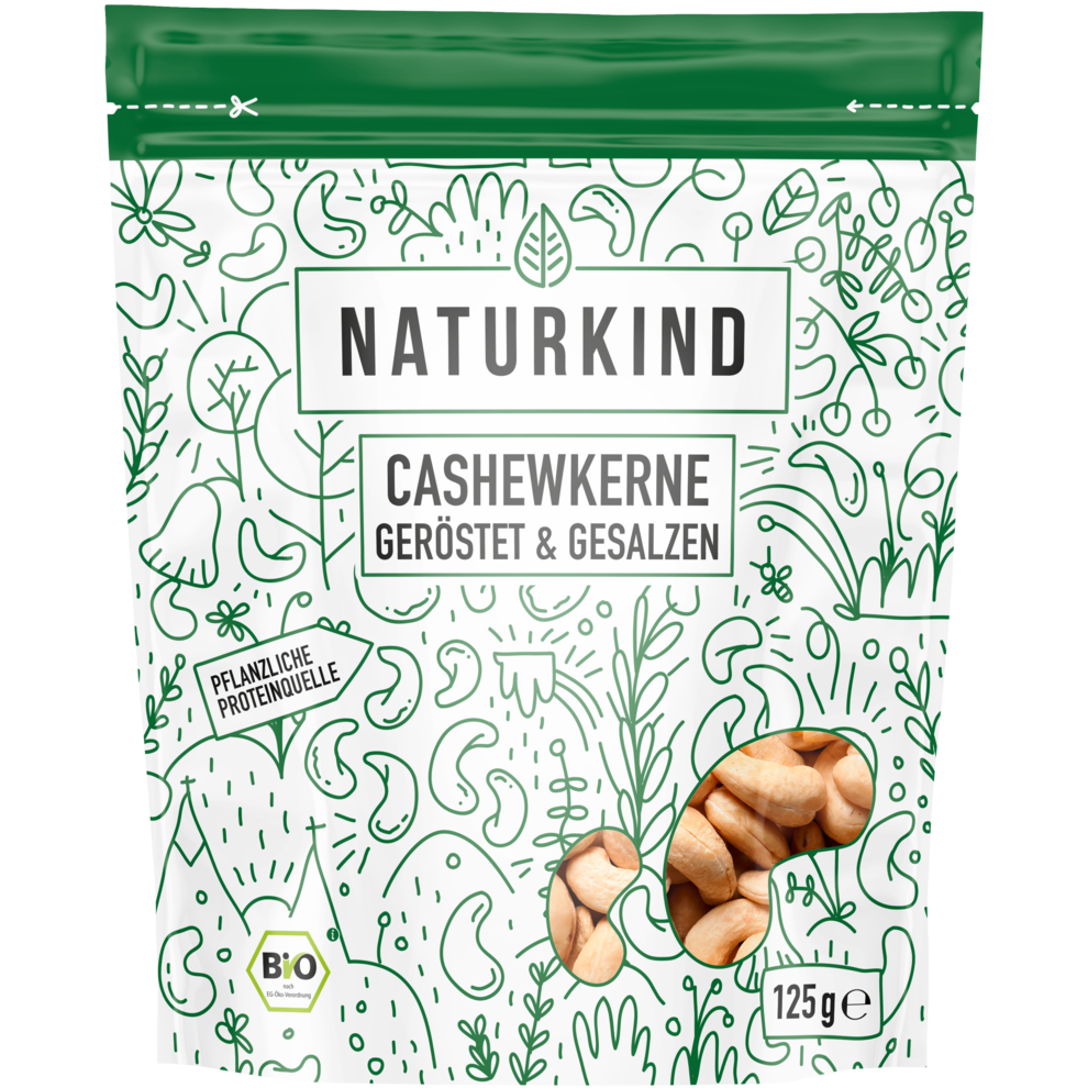 Cashewkerne, geröstet & gesalzen