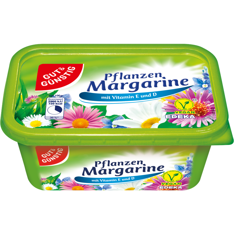 Pflanzenmargarine