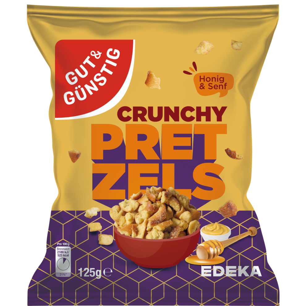 Crunchy Pretzel Honig Senf