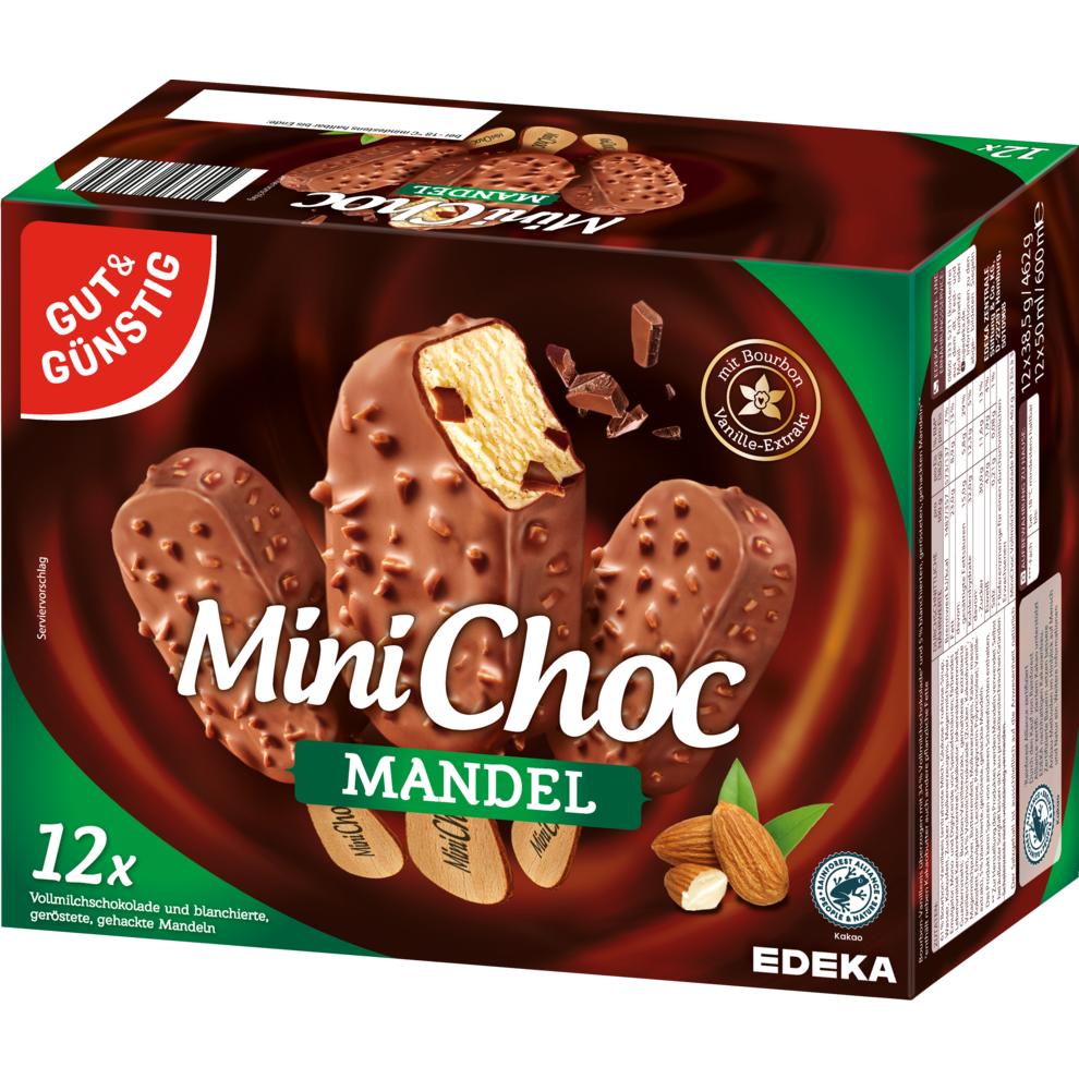 Mini Choc Mandel 12 Stück Edeka