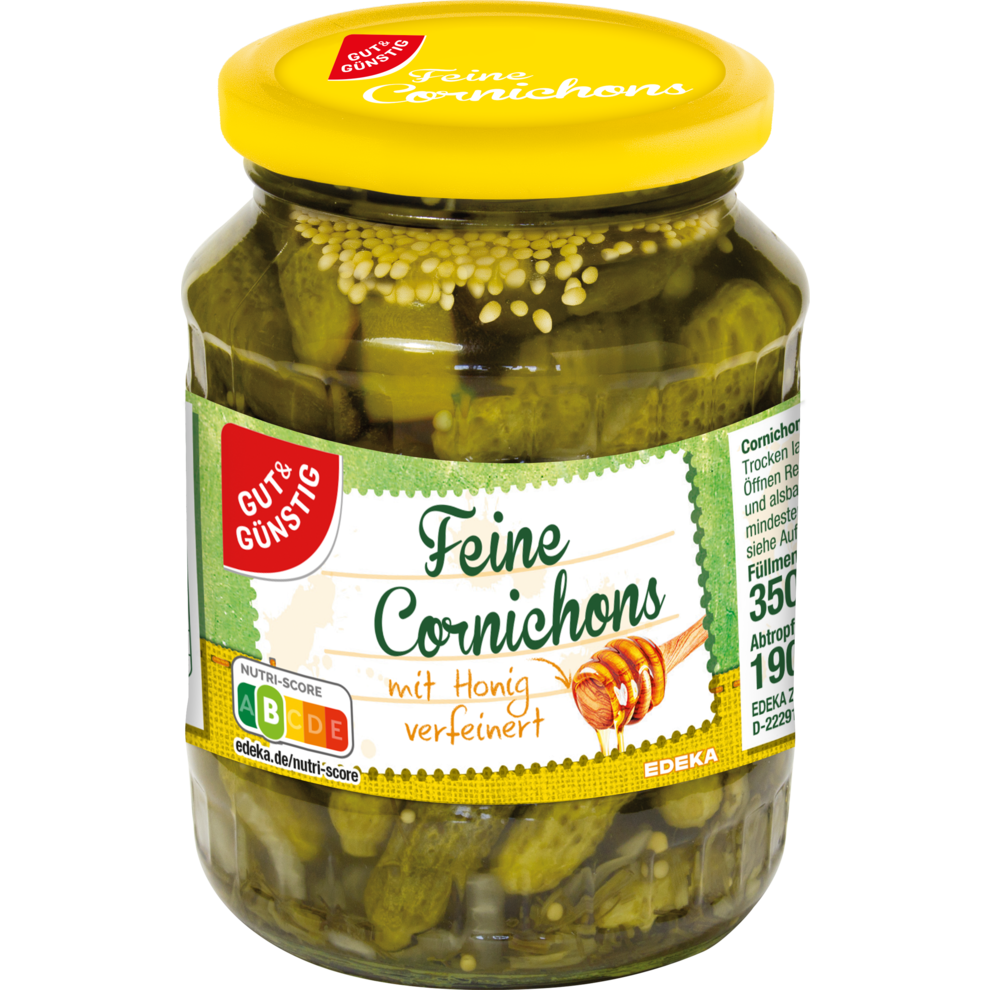 Cornichons mit Honig EDEKA
