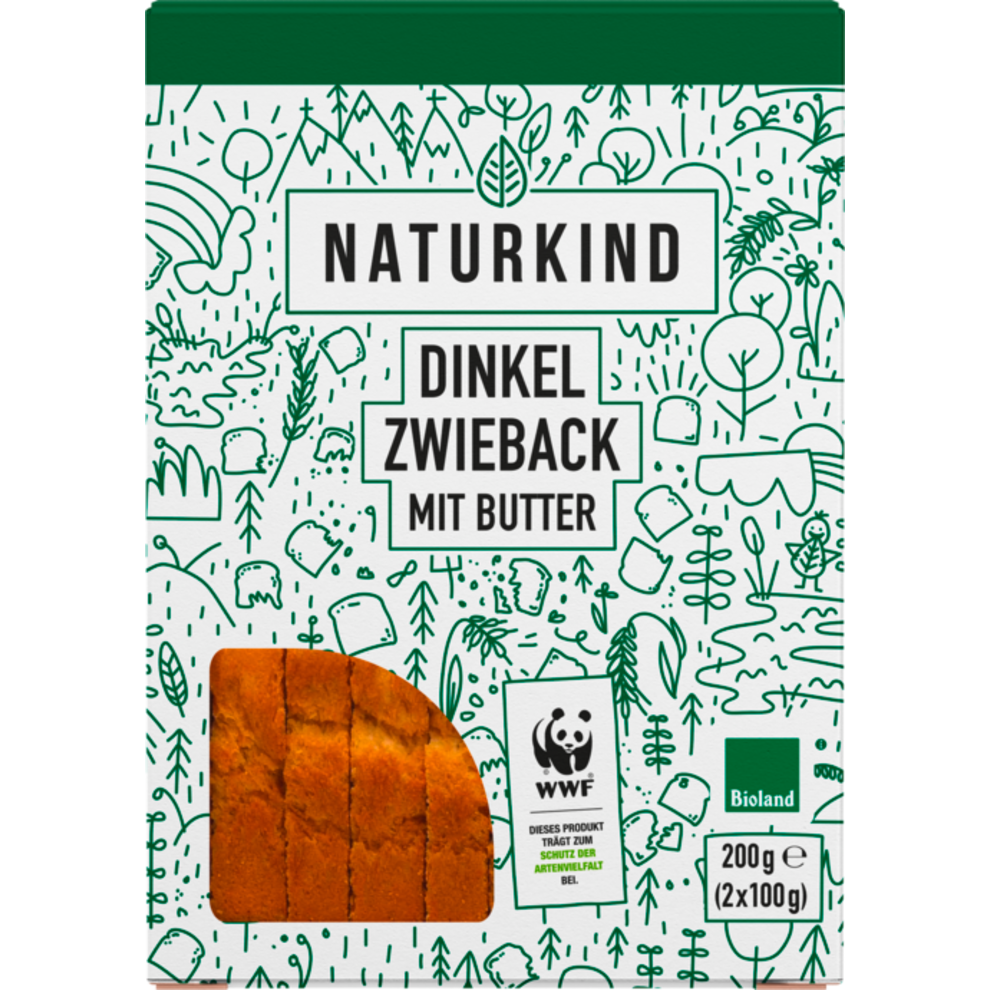 Dinkel-Zwieback